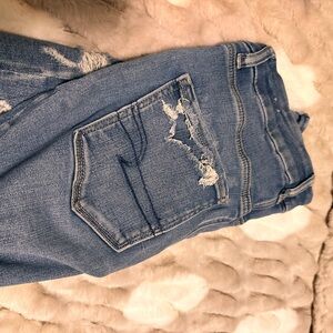 American Eagle Outfitters Light Blue High Rise Jeans